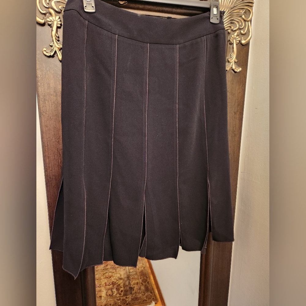 Black car wash hem skirt by Drama Size 10